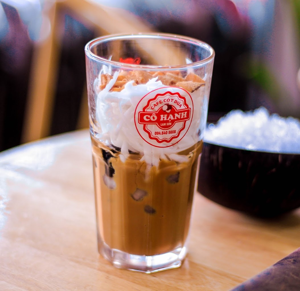 Cà Phê Cốt Dừa Cô Hạnh - Ao Sen