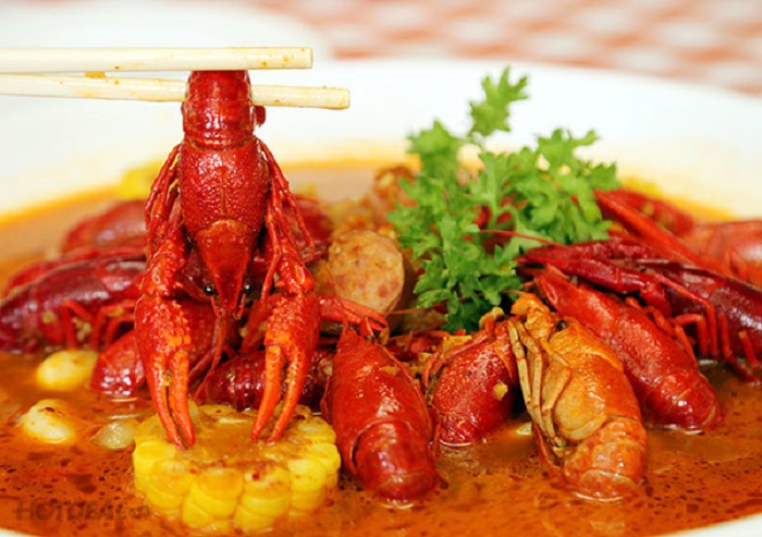 Tôm Hùm Baby & Crawfish Sốt Cajun - Tân Sơn Nhì