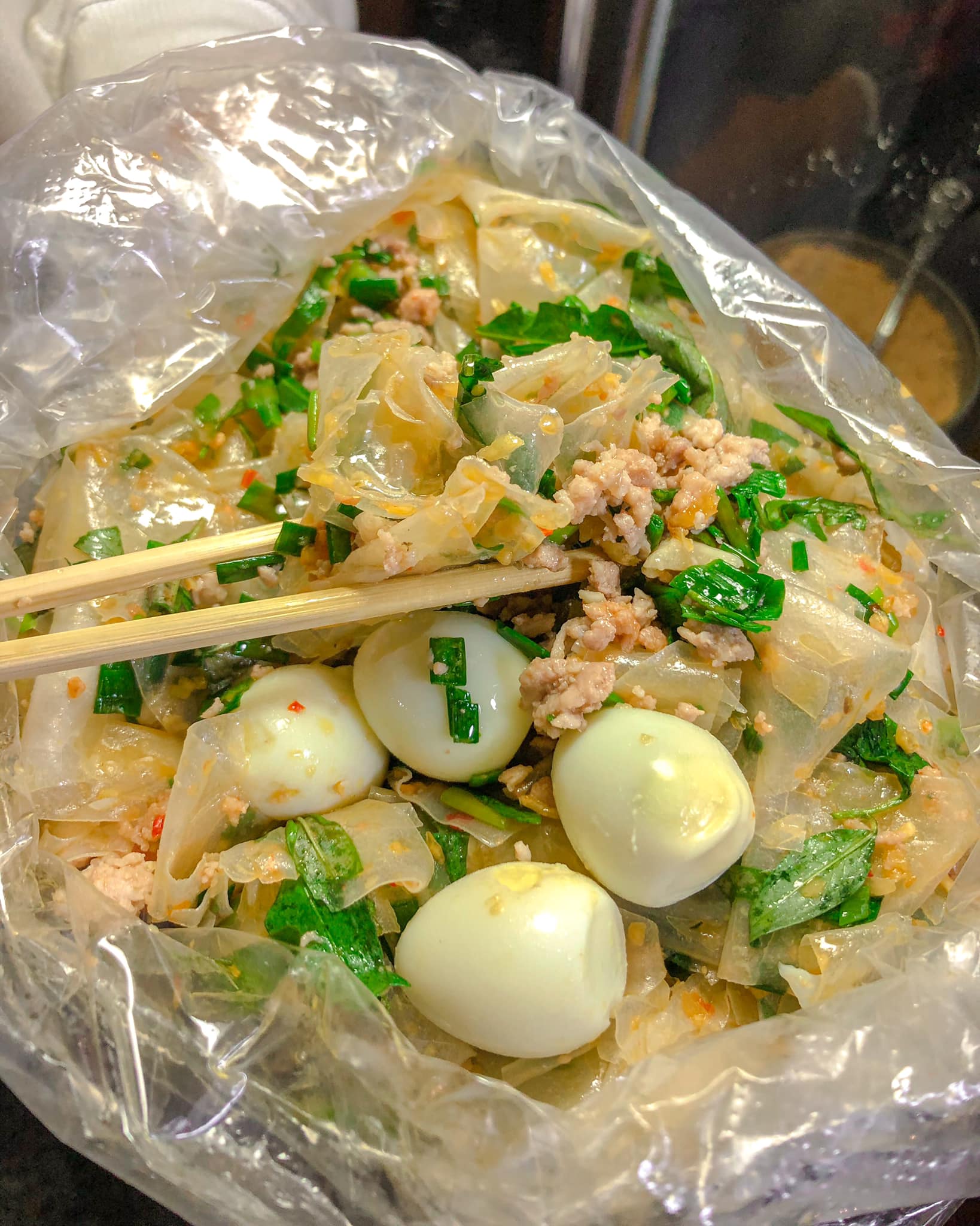 Bánh Tráng Trộn Thịt Bằm Quang Huy - Tôn Thất Thuyết