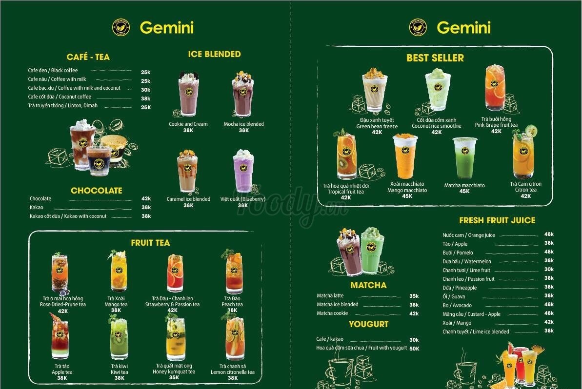 Gemini Coffee - Lê Trọng Tấn