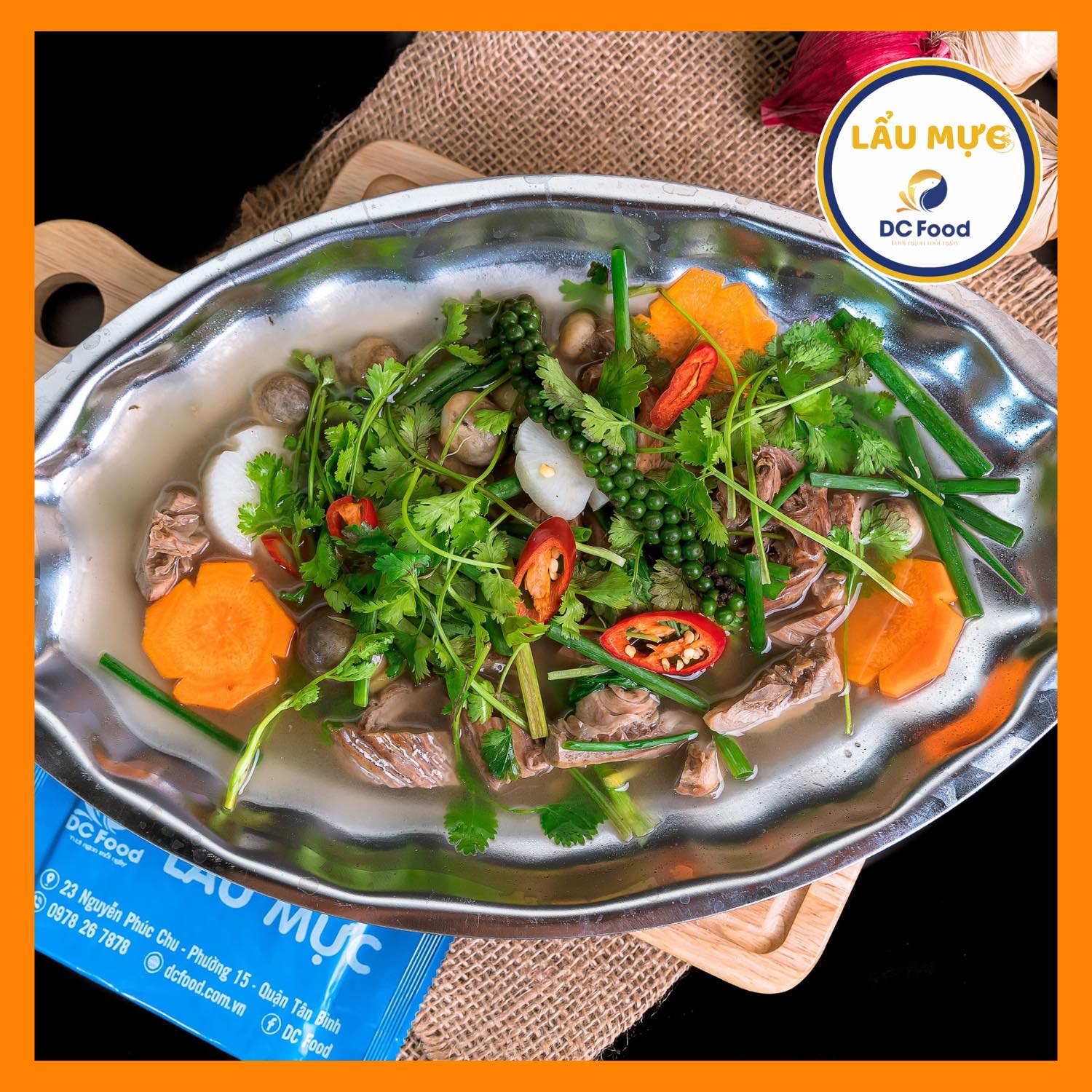 DC Food - Quán Lẩu Mực - Nguyễn Phúc Chu