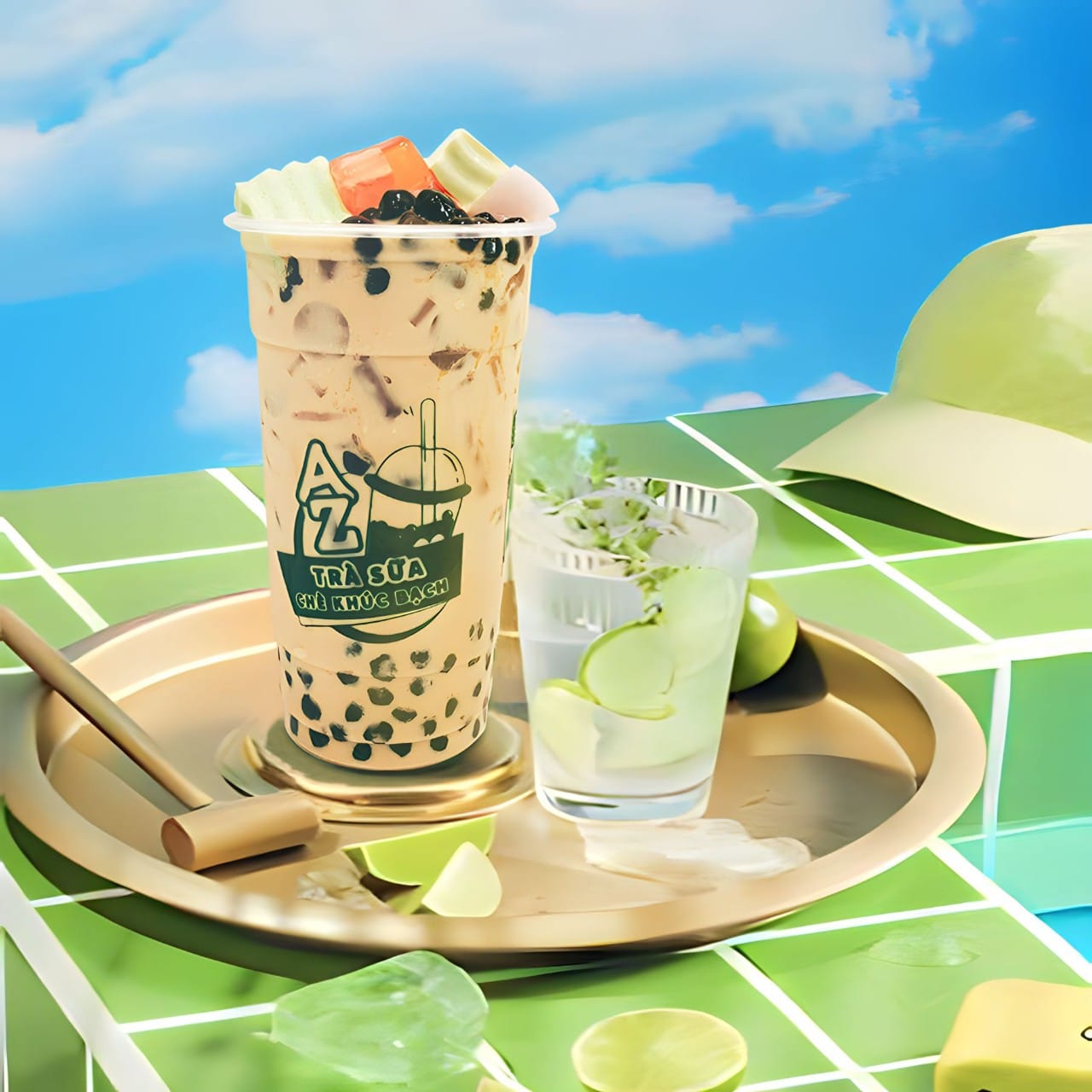 AZ - Trà Sữa & Chè Khúc Bạch - Lương Định Của