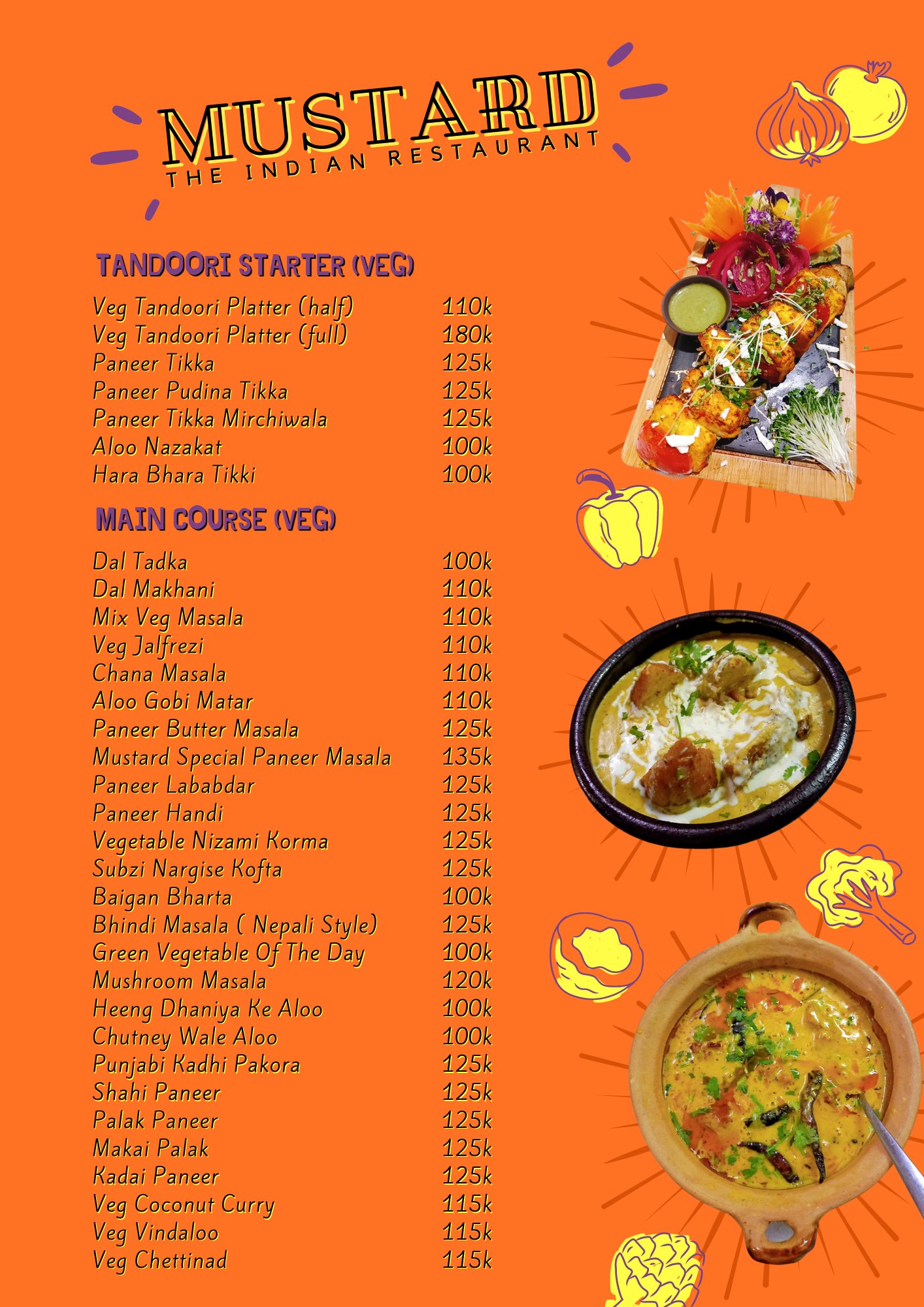 Mustard The Indian Restaurant - Nguyễn Thị Minh Khai