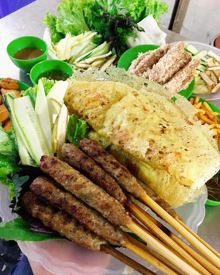 Bánh Xèo Tôm Nhảy Cô Ba - Bánh Xèo - Trưng Nữ Vương