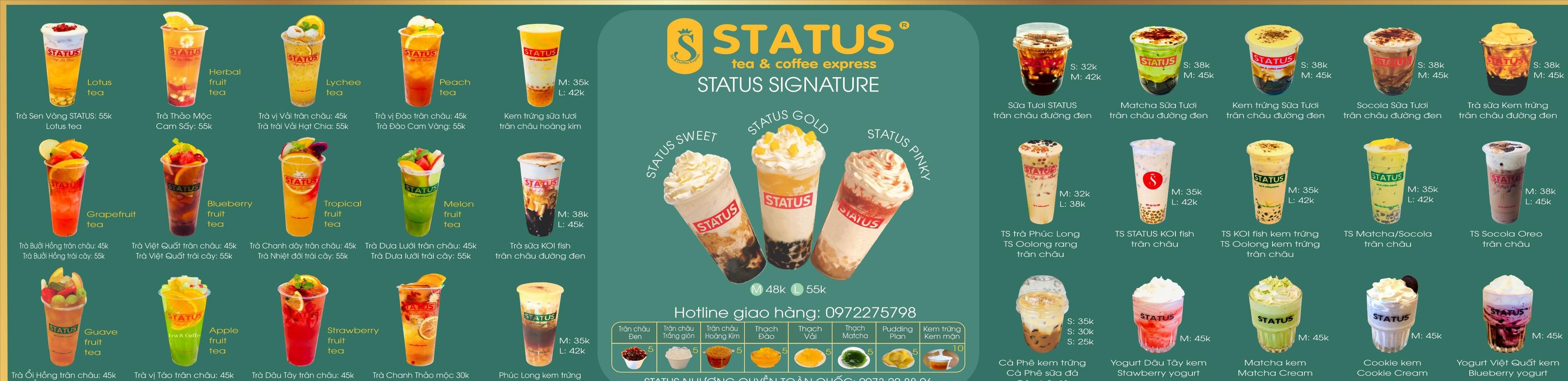 Status Tea & Coffee Express - Trưng Nhị