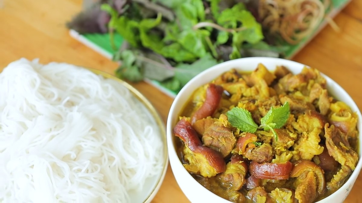 Diệp Nhím - Bún Đậu & Giả Cầy - Bát Sứ