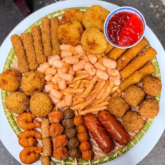 Ăn Vặt Cô Liên - Cá Viên Chiên - Hải Phòng