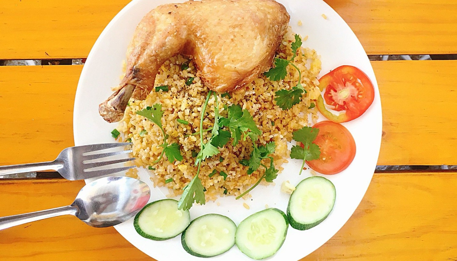 Cơm Gà Xối Mỡ Thiên Hà - Cơm Gà - Trần Thái Tông
