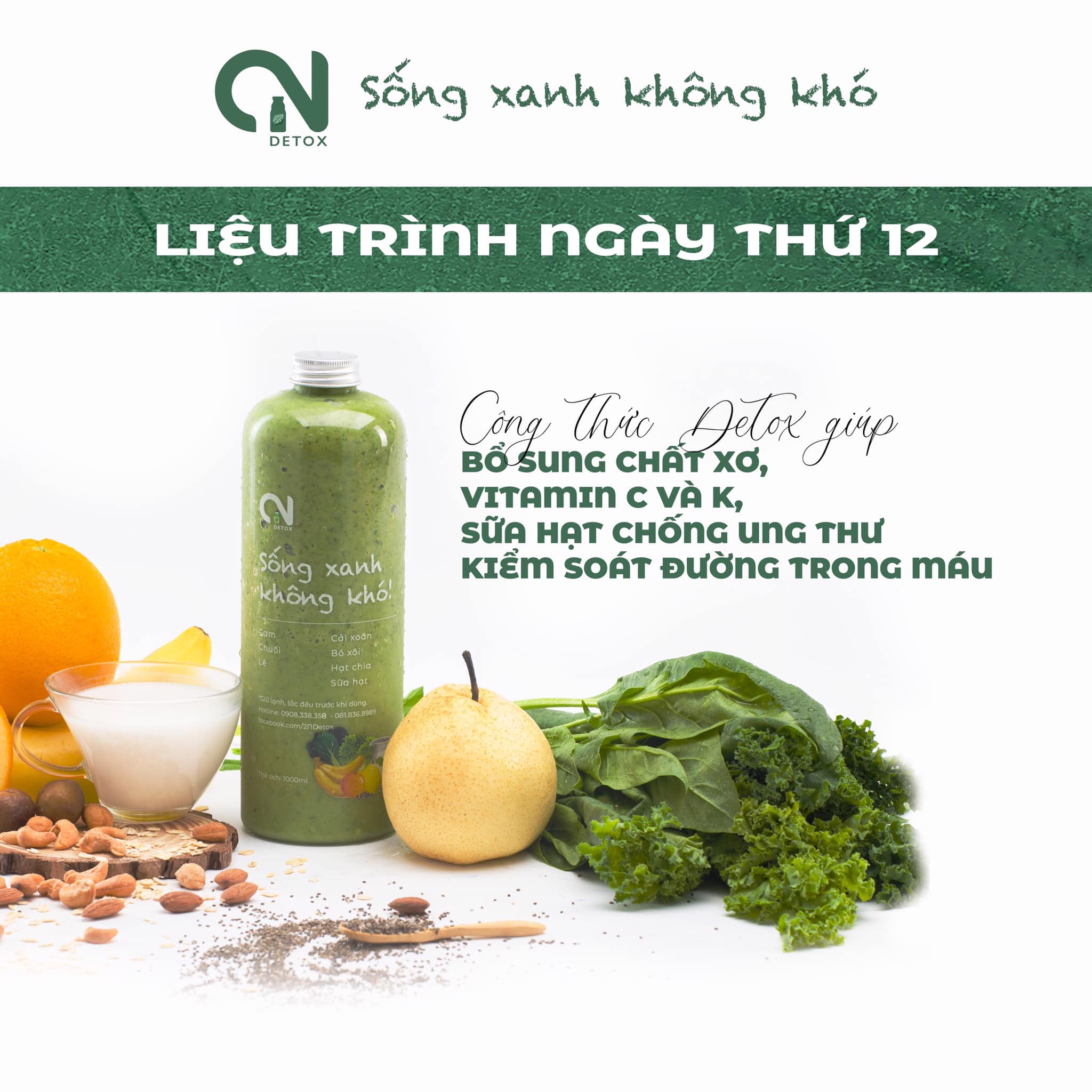 2N Detox - Nước Ép - Cù Lao