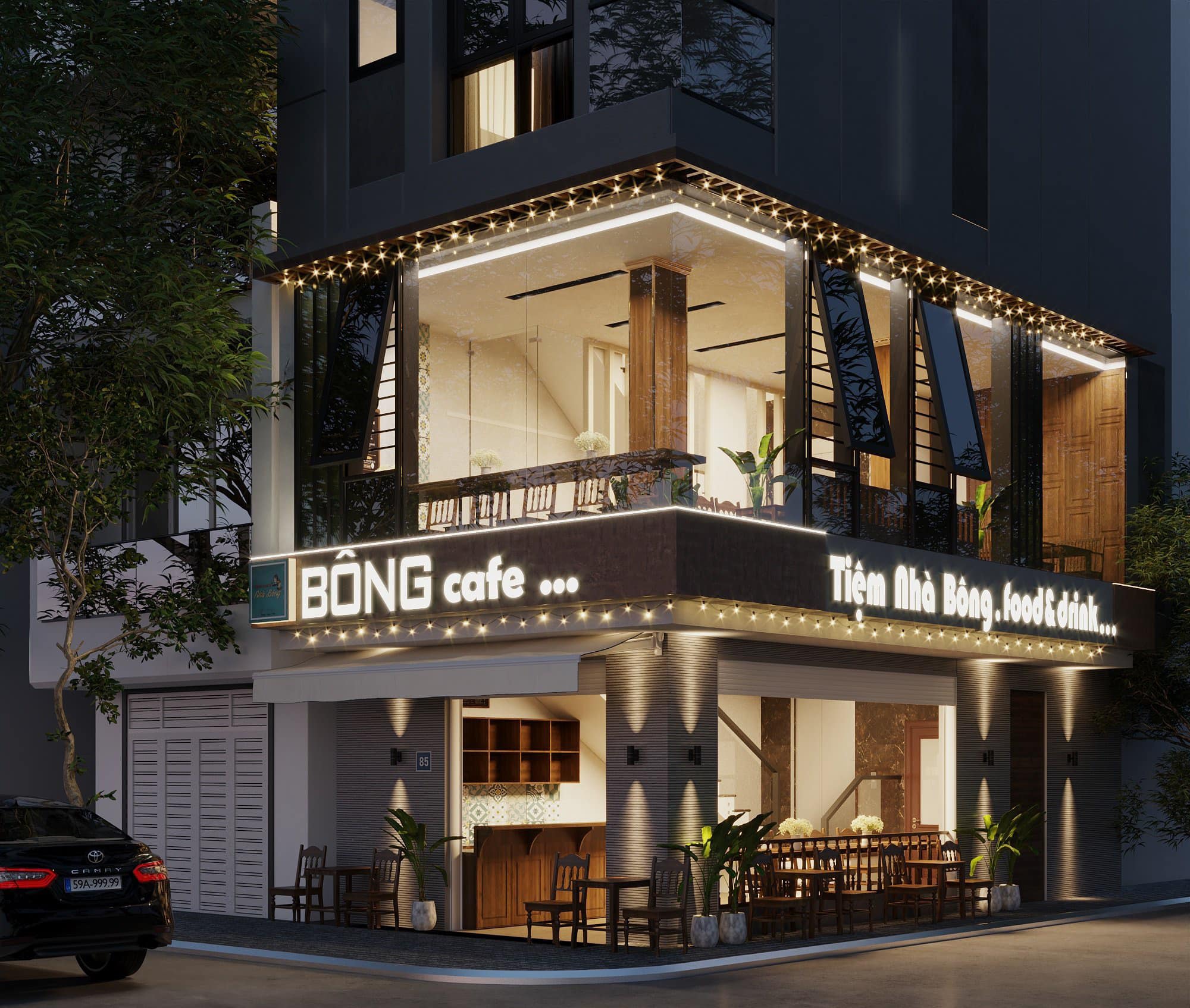 TIỆM CAFE NHÀ BÔNG - Xuân La