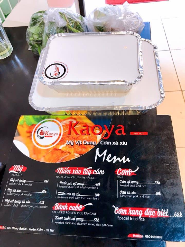 KAOYA Hotpot - Mỳ Vịt Quay - Hàng Buồm