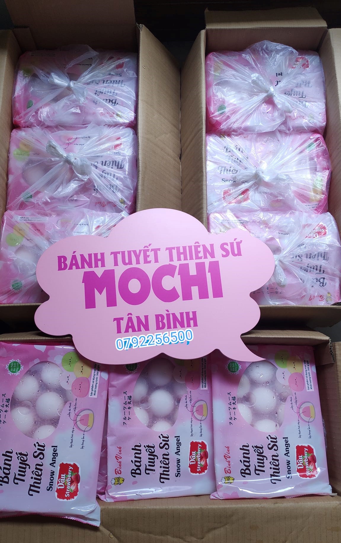 Bánh Tuyết Thiên Sứ Mochi Tân Bình - Bánh Ngọt - Năm Châu