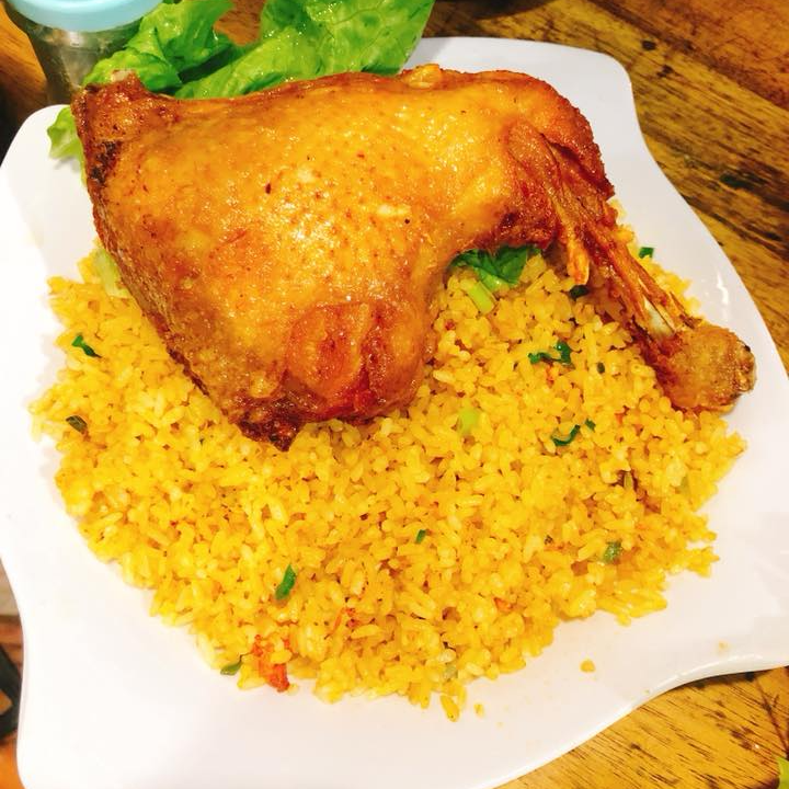 Cơm Gà Xối Mỡ Thiên Hà - Cơm Gà - Trần Thái Tông