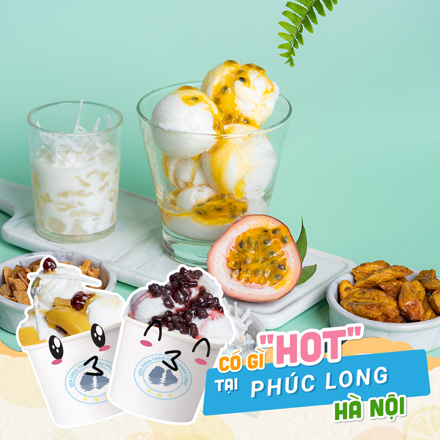 Sữa Chua Hạ Long Phúc Long - Hàng Cót