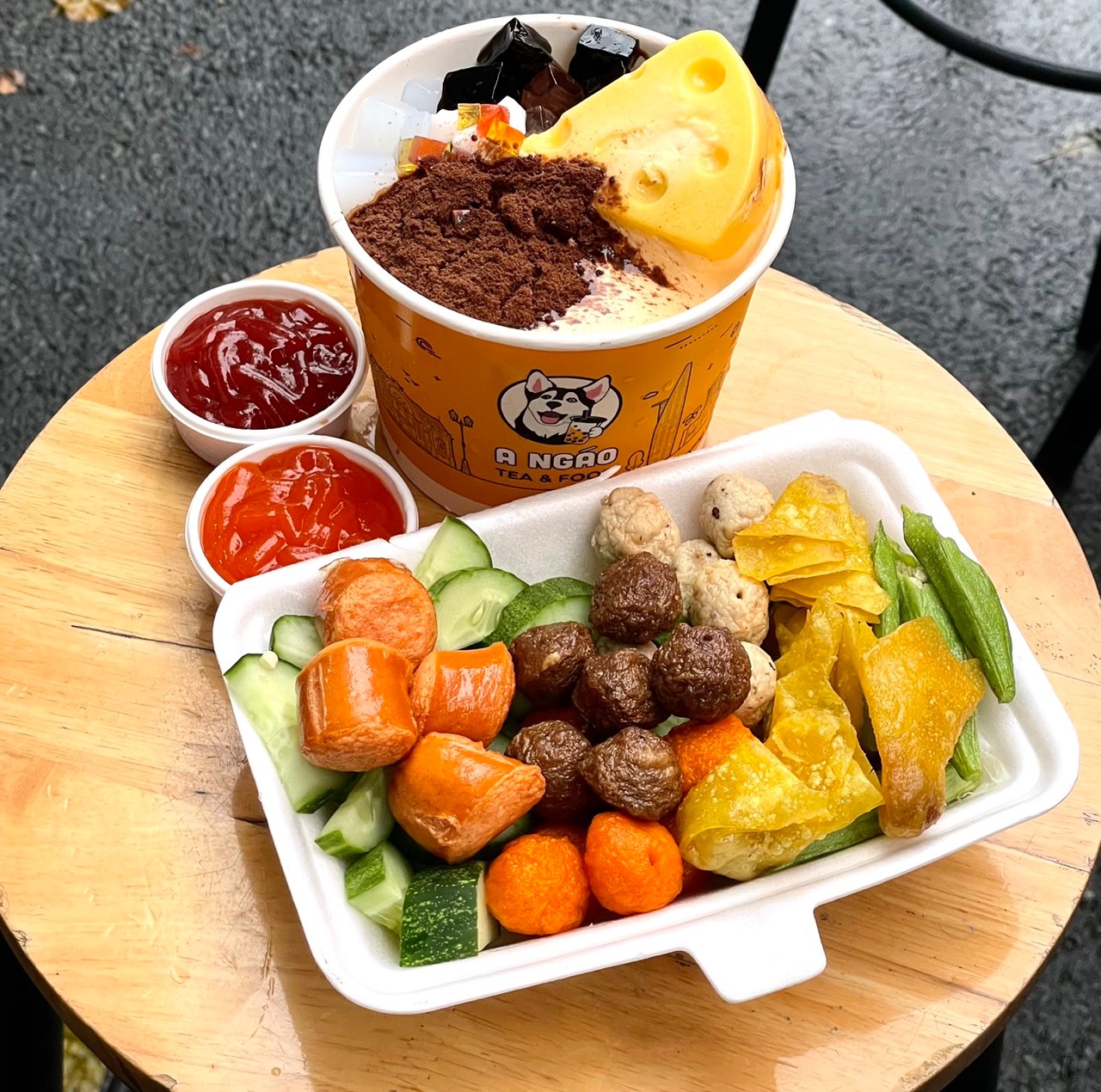 A Ngáo - Tea & Food - Đường số 8