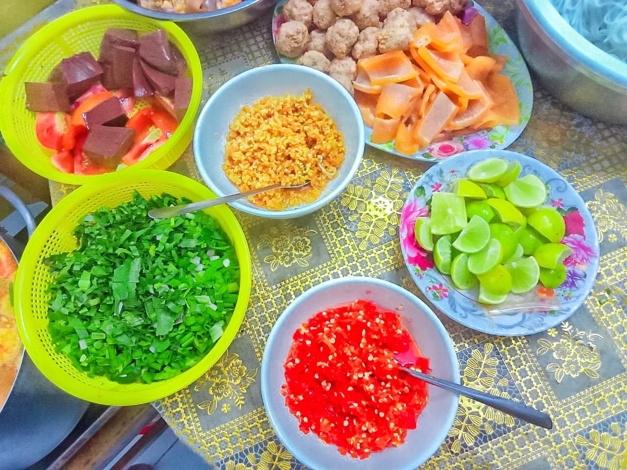 Bún Riêu, Canh Bún Phương Trinh - An Dương Vương