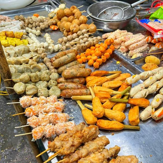 Quán Ăn Vặt Nhím Tỷ - Cá Viên Chiên - Lê Thị Hoa
