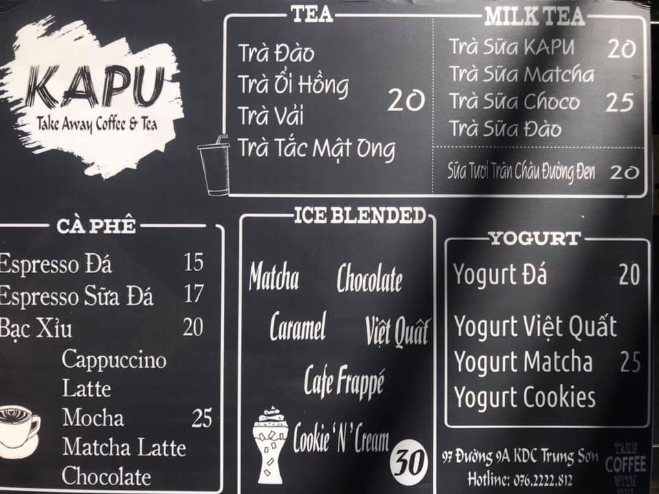 KAPU Coffee & Tea - Đường 9A