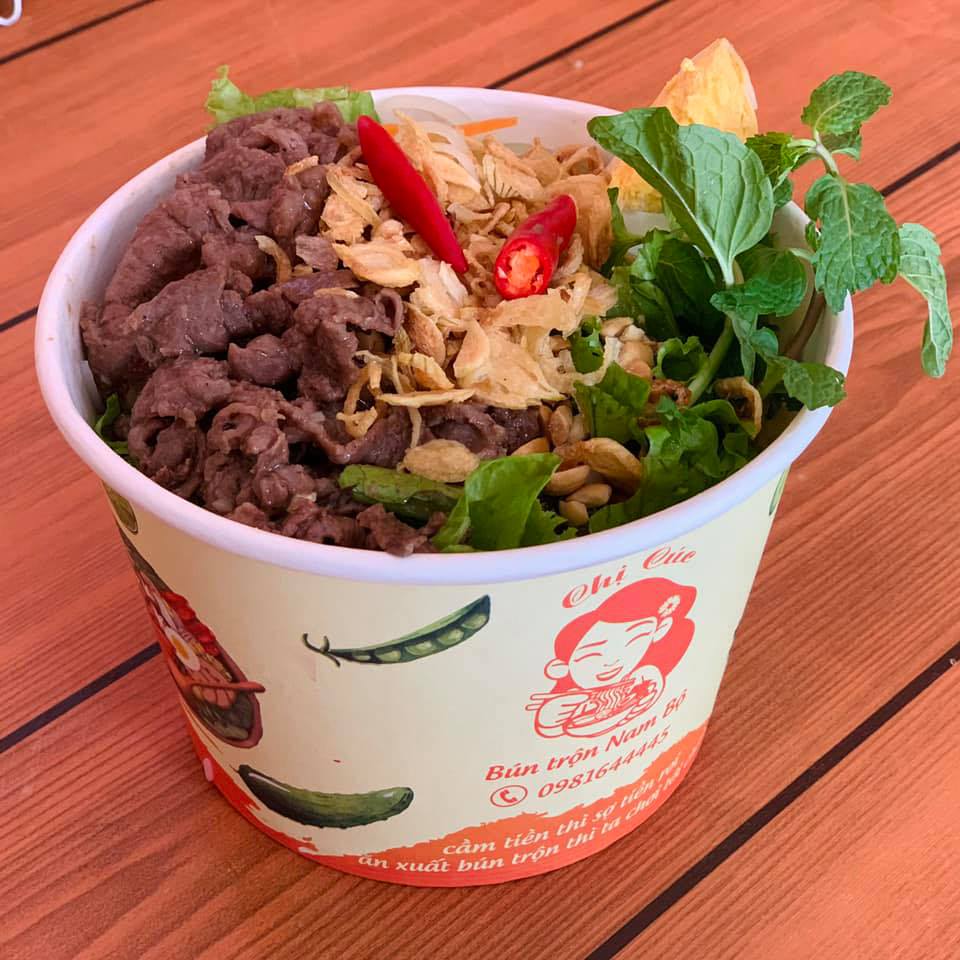 Chị Cúc - Bún Trộn Nam Bộ - Nguyễn Tuân