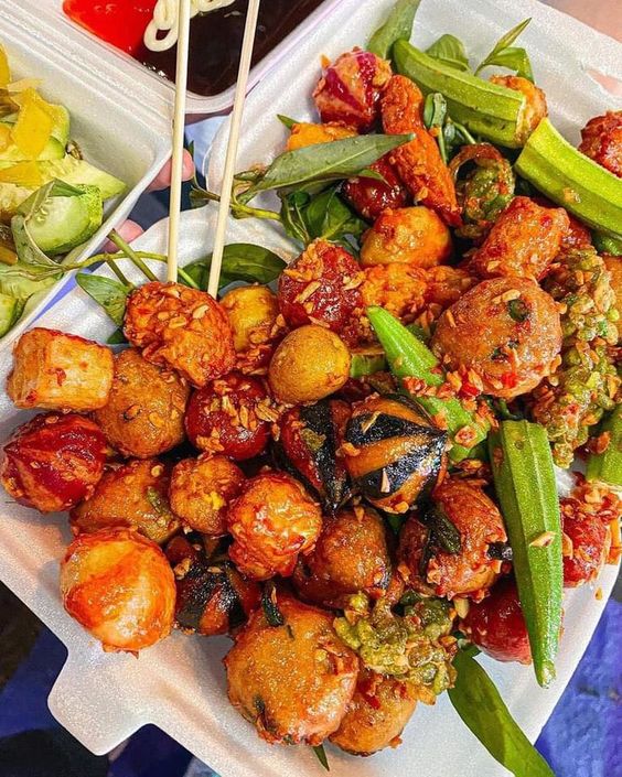 Quán Ăn Vặt Nhím Tỷ - Cá Viên Chiên - Lê Thị Hoa