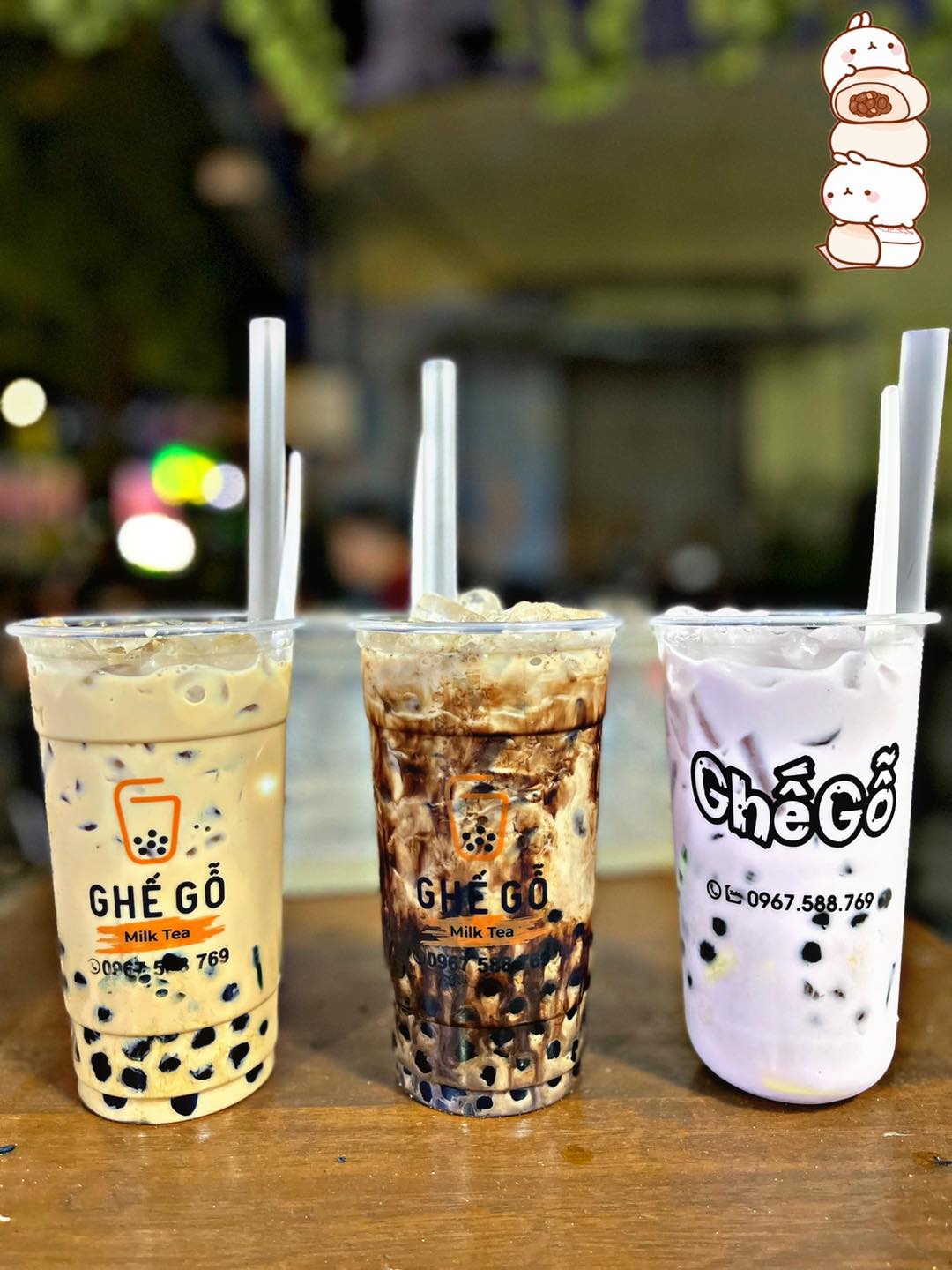 Ghế Gỗ Milk Tea - Lê Đức Thọ