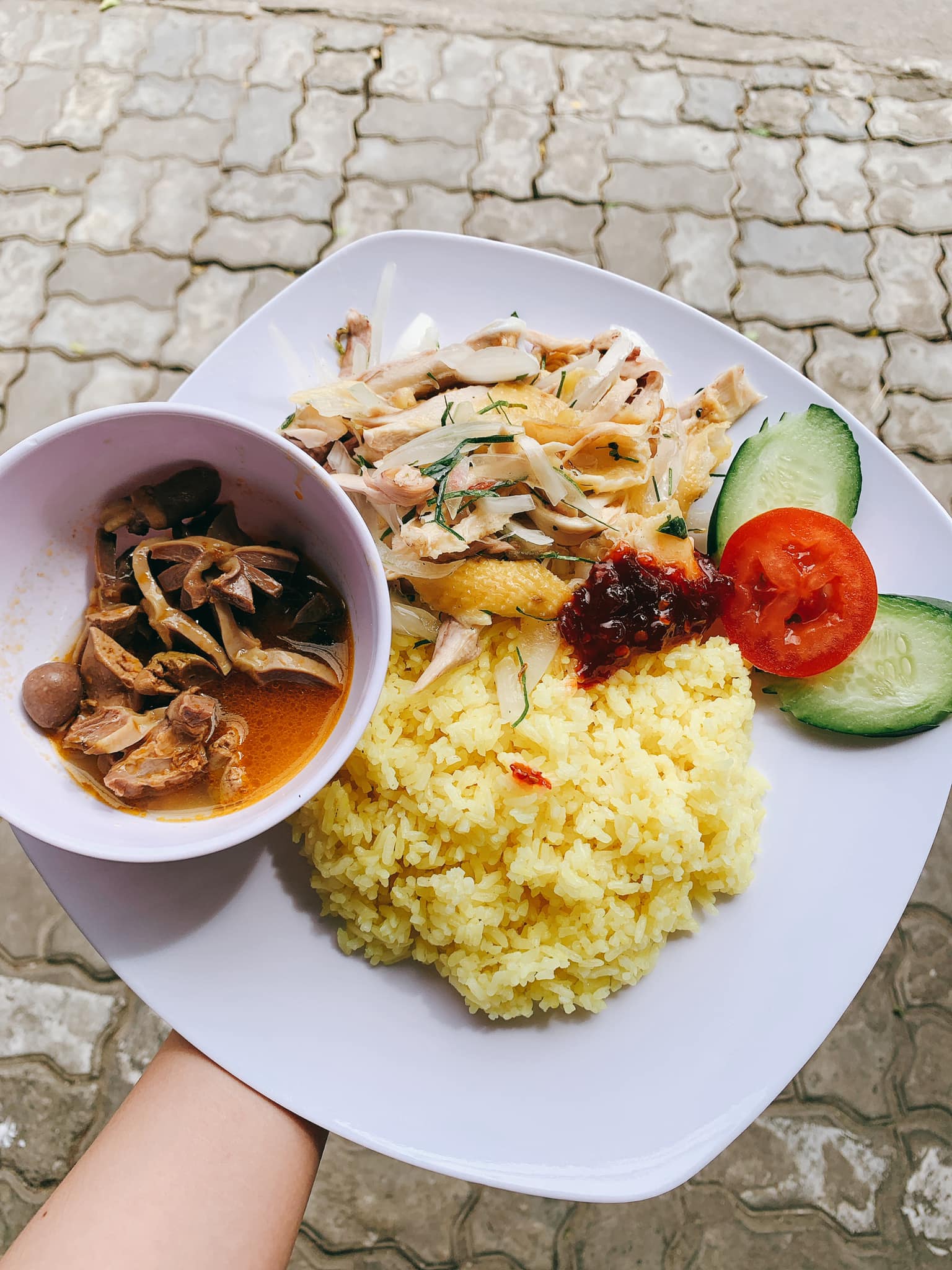 Cơm Gà Ông Ánh - Cơm Gà Quay - Hà Huy Tập