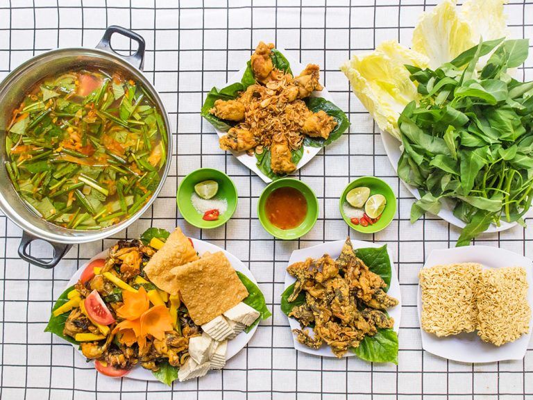 Thiện Béo Quán - Lẩu Ếch Măng Cay - Yên Xá