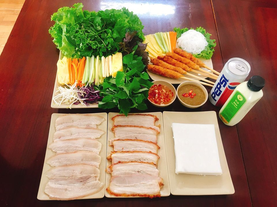 Bánh Tráng Cuốn Thịt Heo Habibi Hoàng Bèo - Duy Tân