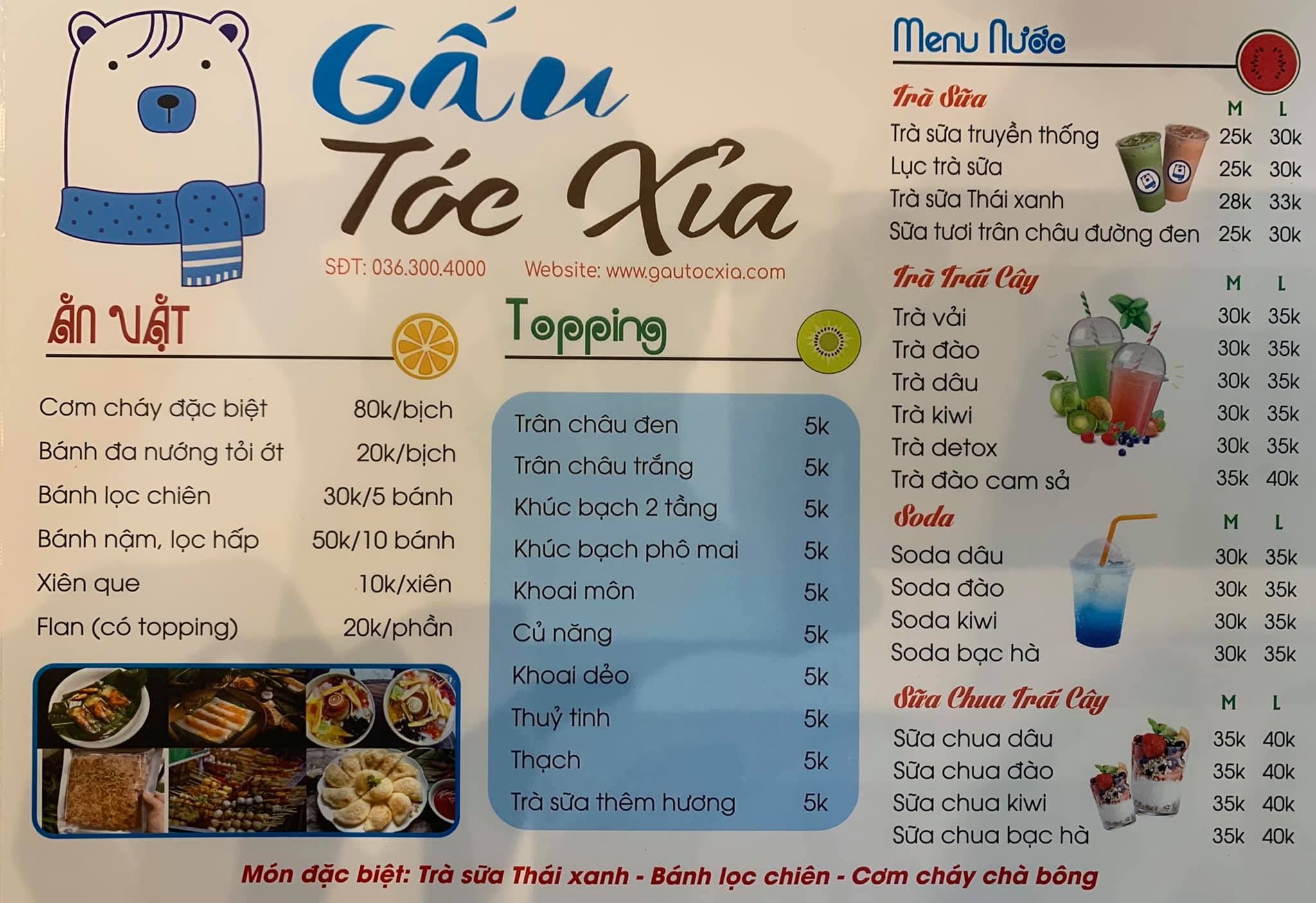 Trà Sữa Gấu Tóc Xỉa - Nguyễn Văn Lượng
