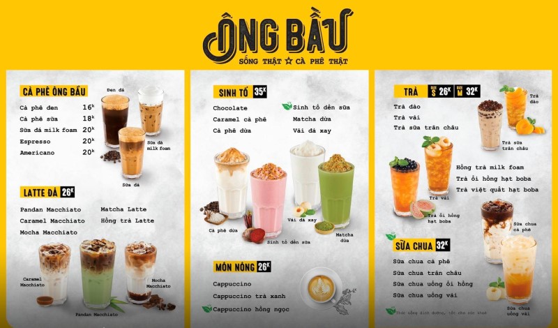 Cà Phê Ông Bầu - Cộng Hòa
