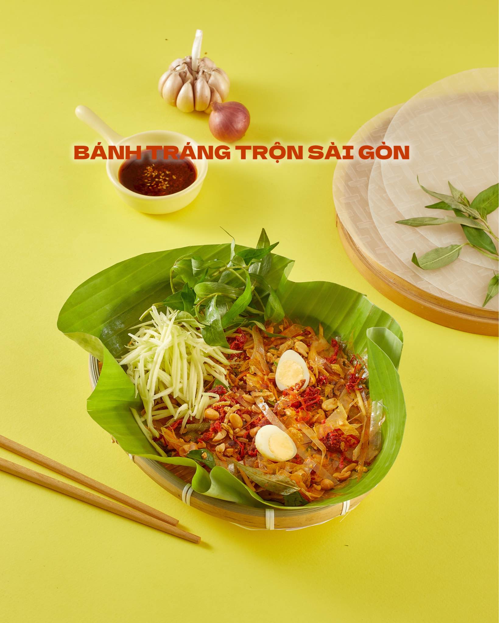 Bánh Tráng Trộn A Trọc - Bánh Tráng - Âu Cơ