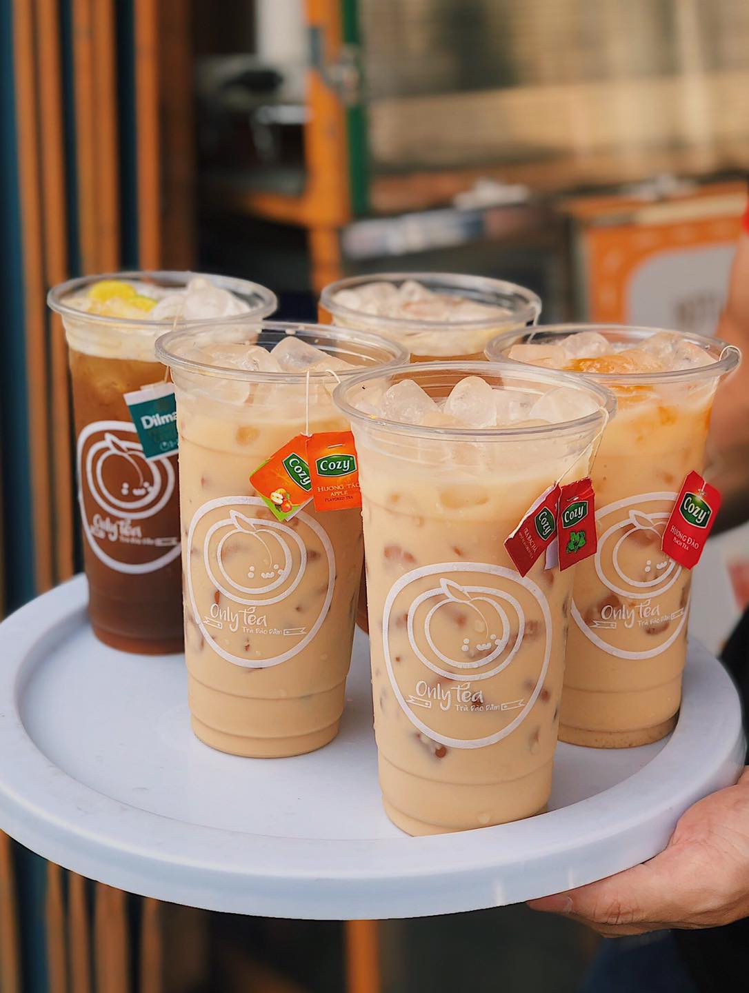 Trà Đào Dầm Only Tea - Cách Mạng Tháng 8