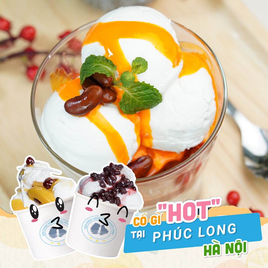 Sữa Chua Hạ Long Phúc Long - Hàng Cót