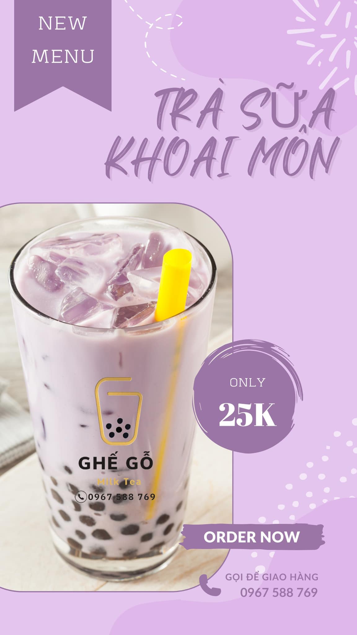 Ghế Gỗ Milk Tea - Lê Đức Thọ