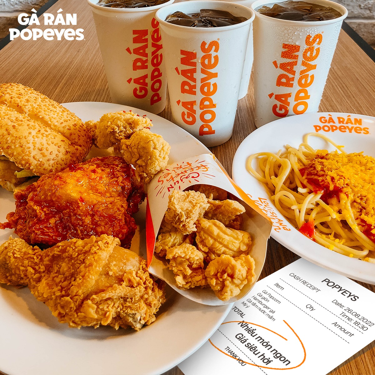 Popeyes - Thống Nhất