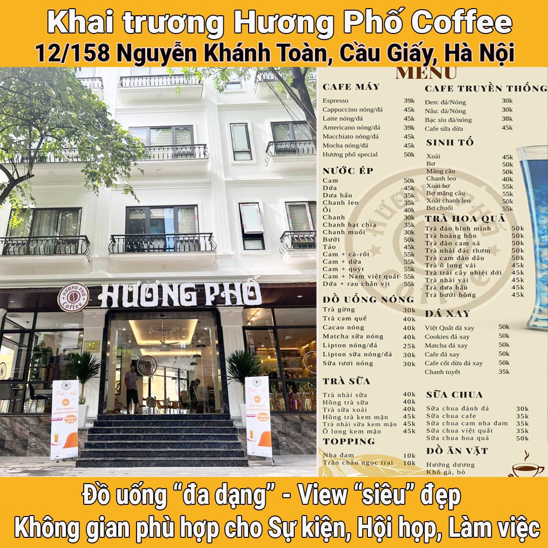 Hương Phố Coffee - Nguyễn Khánh Toàn