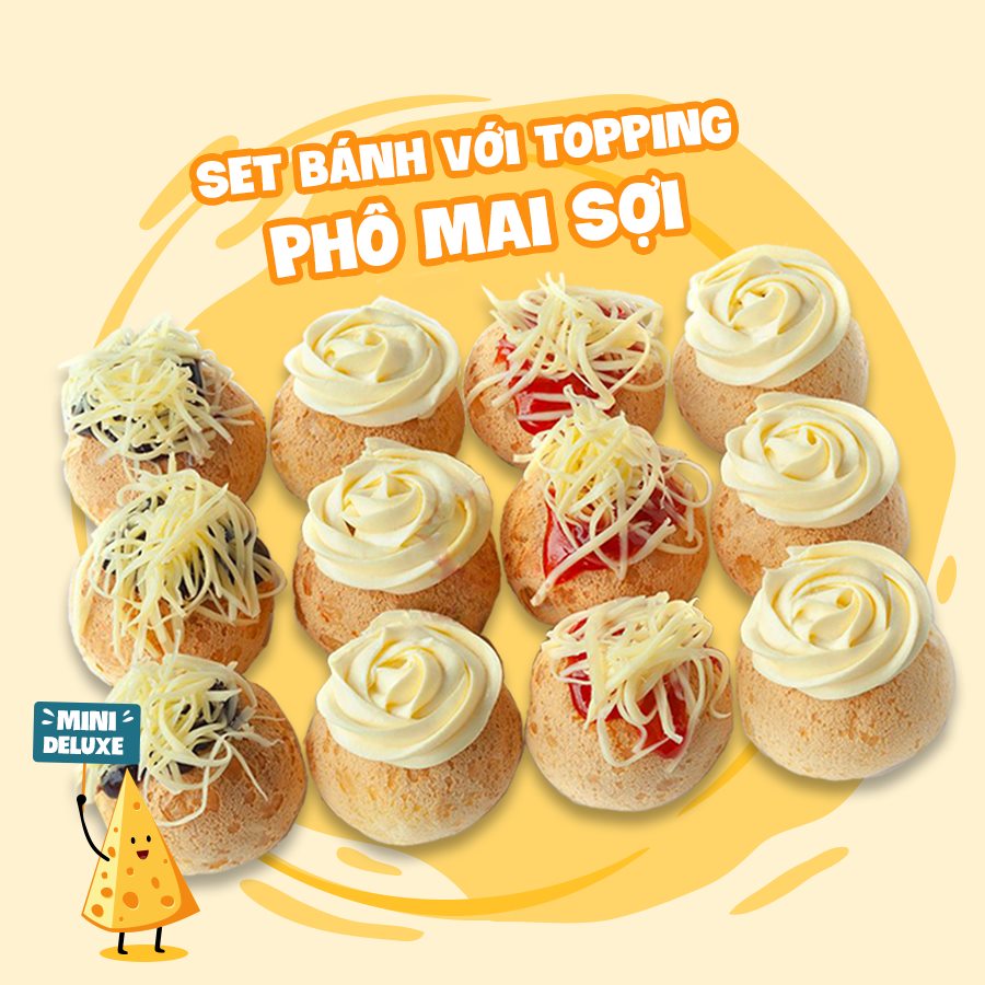 Bánh Su Kem Chewy Junior - Đào Tấn