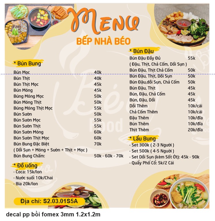 Bếp Nhà Béo - Vinhomes Ocean Park