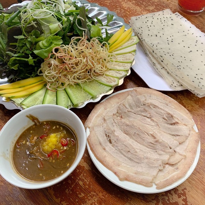 Bánh Tráng Cuốn Thịt Heo Bà Thu - Đường 438