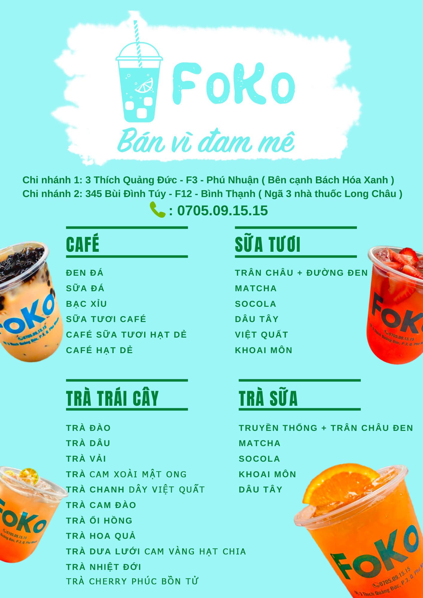 FoKo Coffee & Tea - Thích Quảng Đức