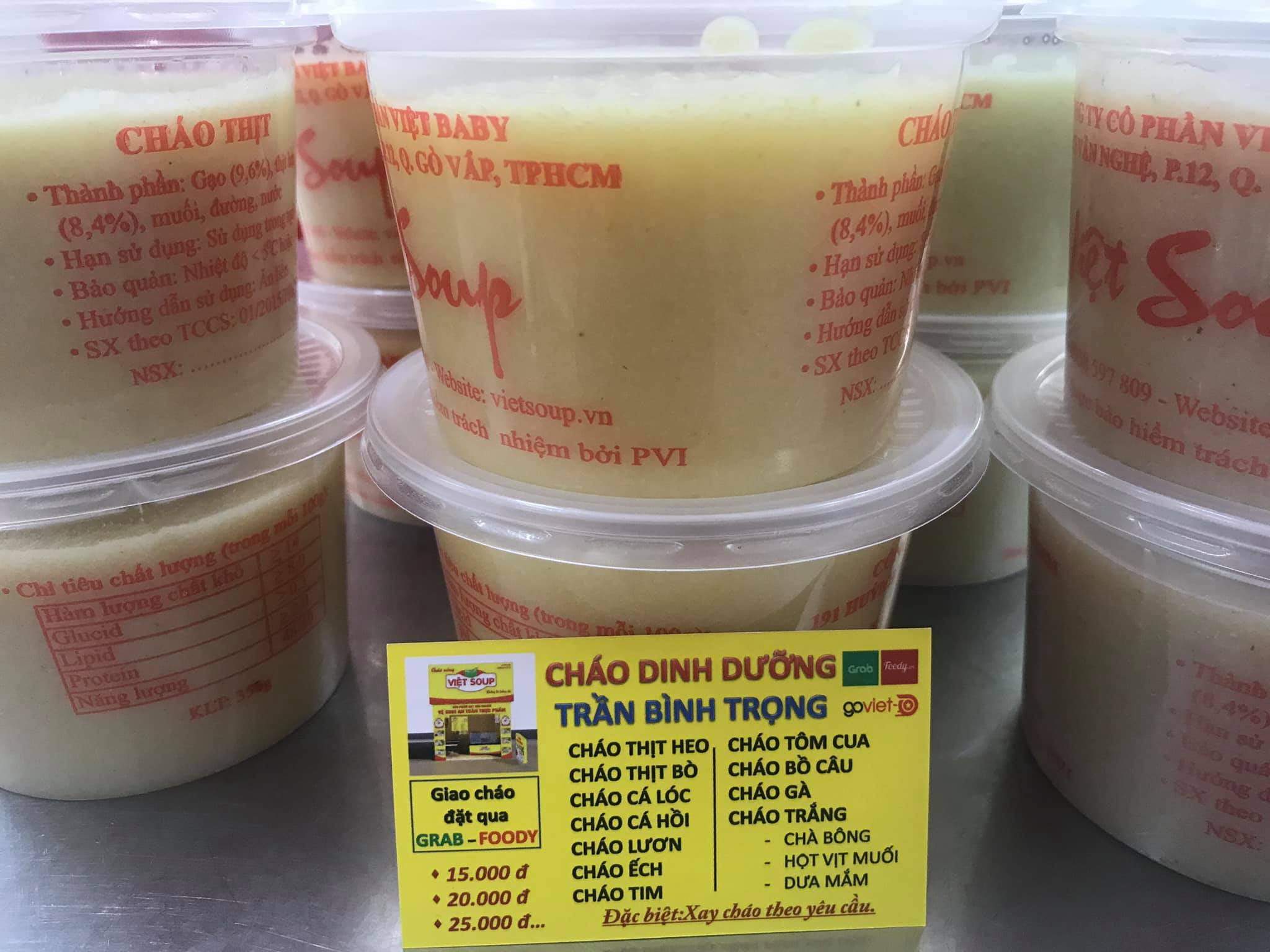 Cháo Dinh Dưỡng Việt Soup - Trần Bình Trọng
