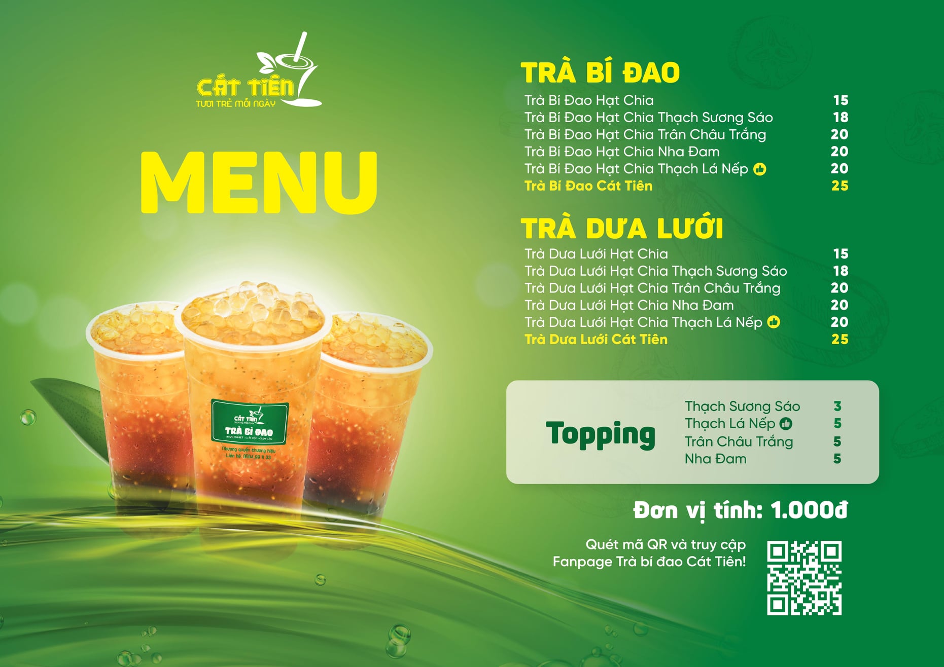 Trà Bí Đao Cát Tiên - Thụy Khuê