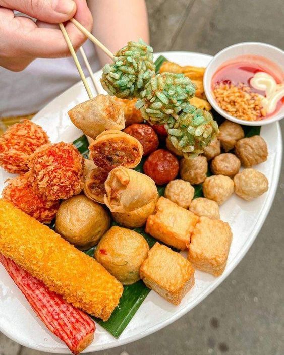 Quán Ăn Vặt Nhím Tỷ - Cá Viên Chiên - Lê Thị Hoa