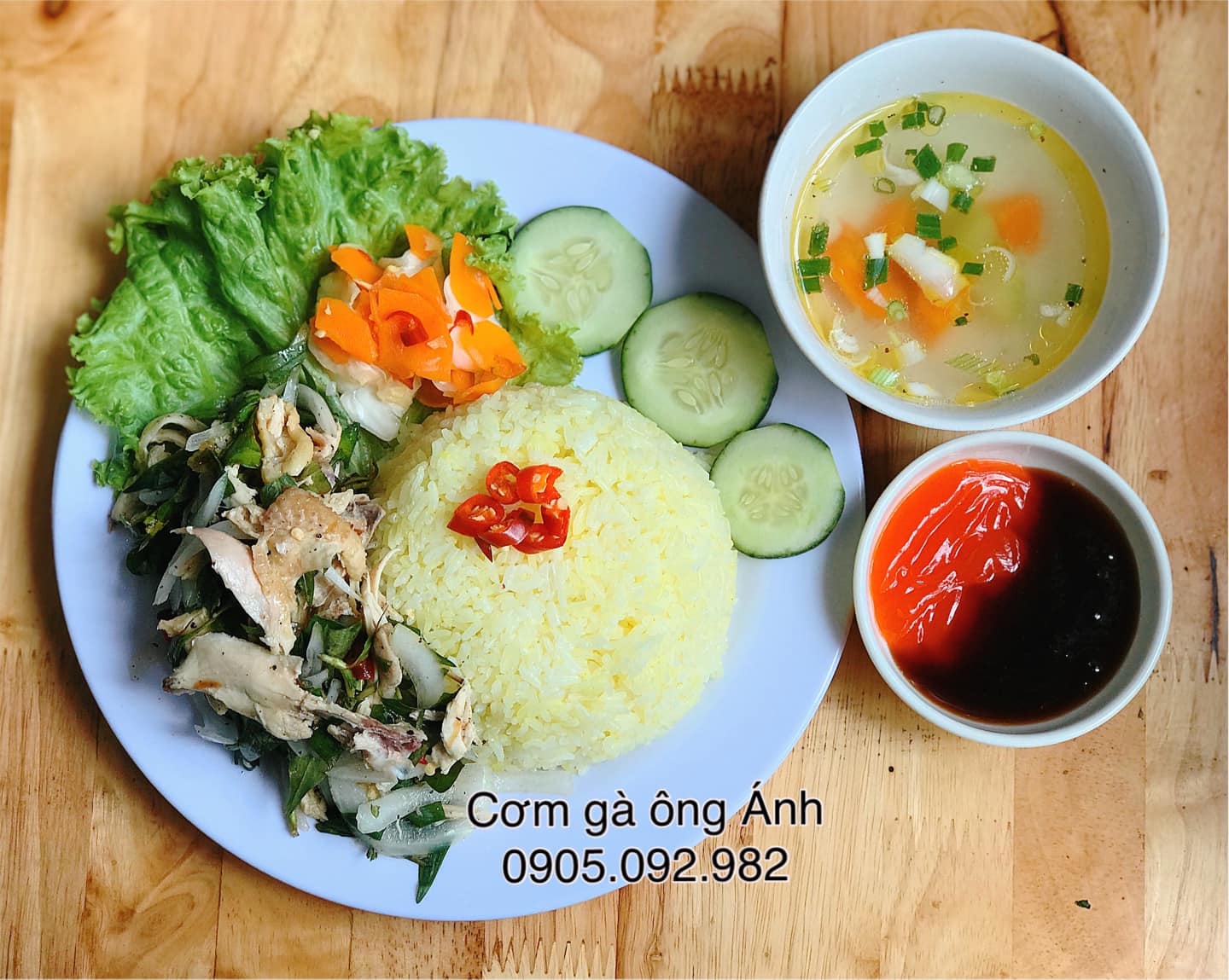 Cơm Gà Ông Ánh - Cơm Gà Quay - Hà Huy Tập