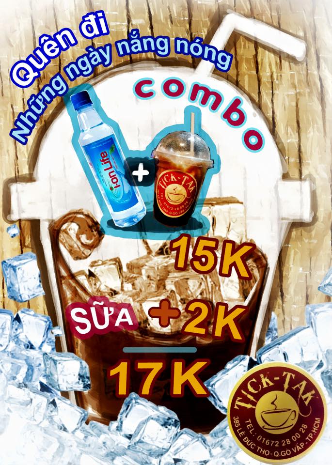 Tick Tak Coffee - Cà Phê - Lê Đức Thọ