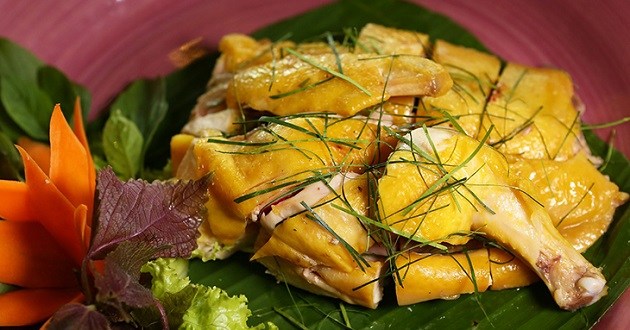 Gà Hấp Muối Lá Chanh - Trần Quang Quá