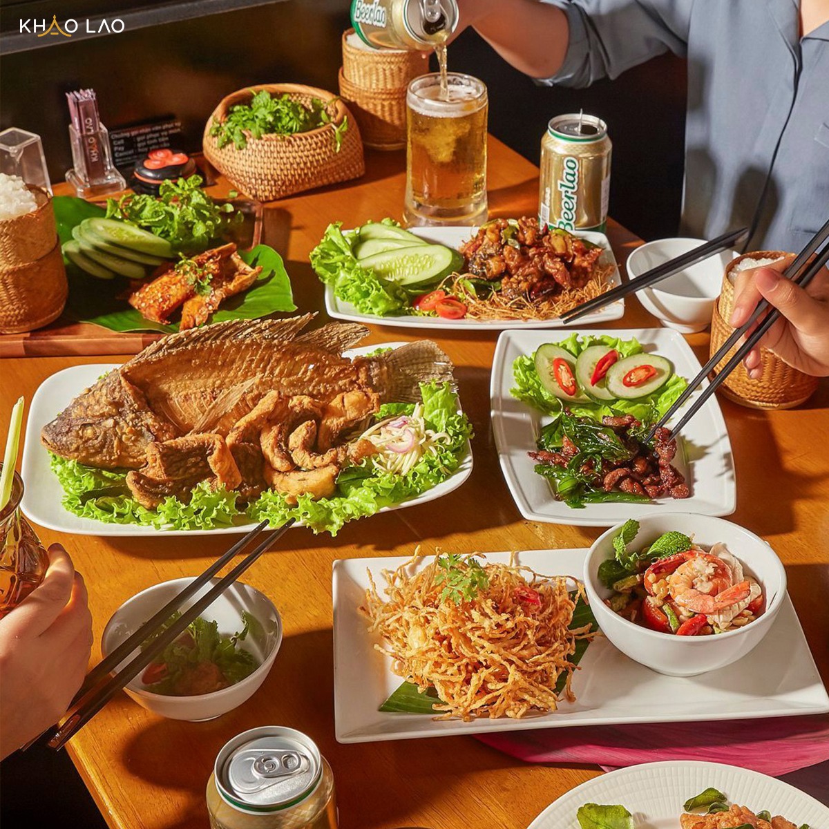 Nhà Hàng Khao Lao - Vạn Hạnh Mall