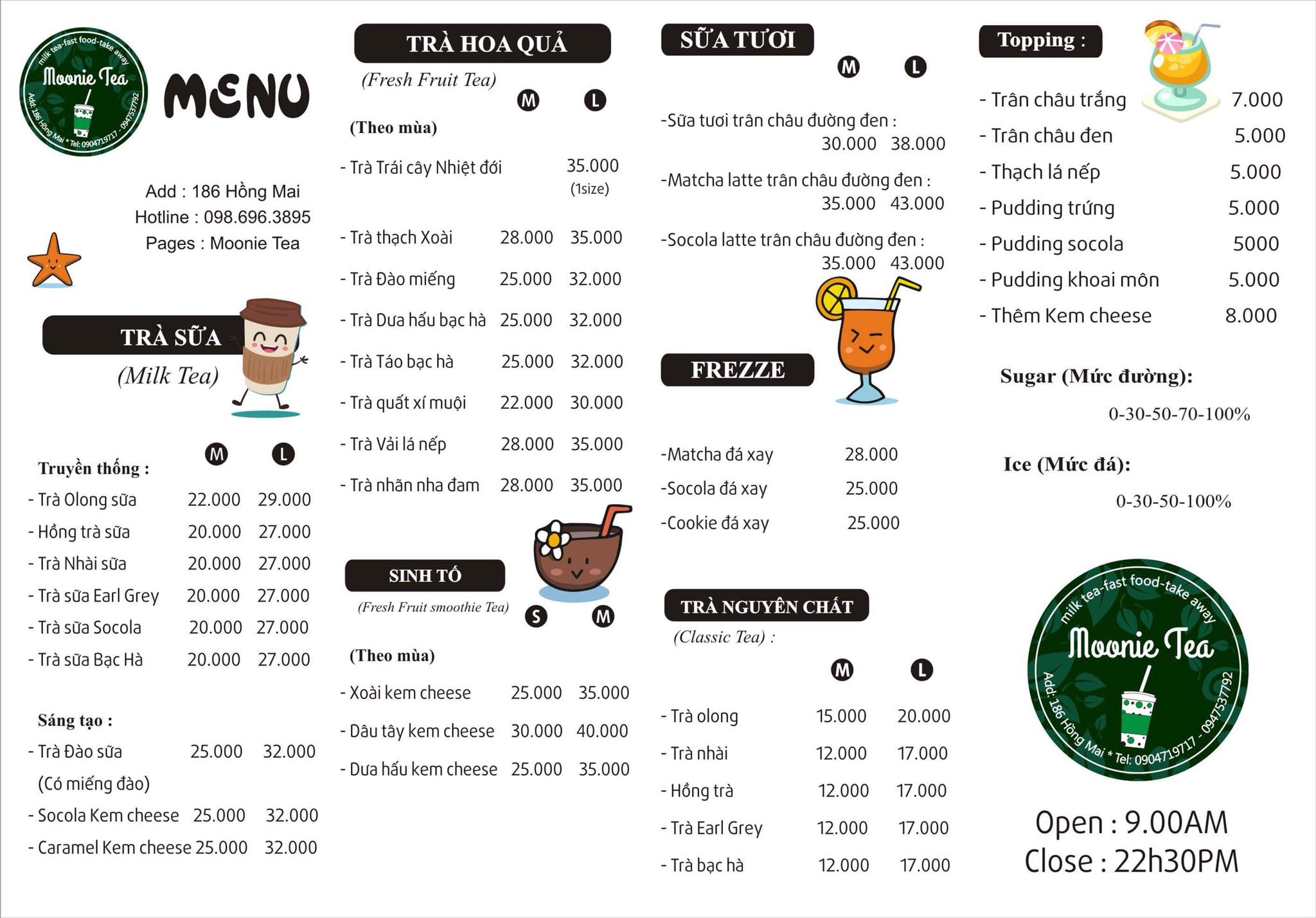 Moonie Tea & Coffee - Nguyễn Đình Chiểu