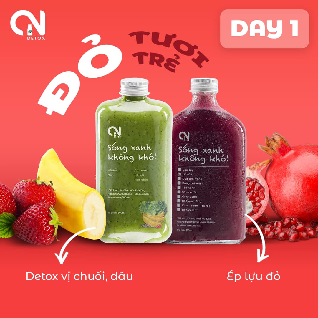 2N Detox - Nước Ép - Cù Lao