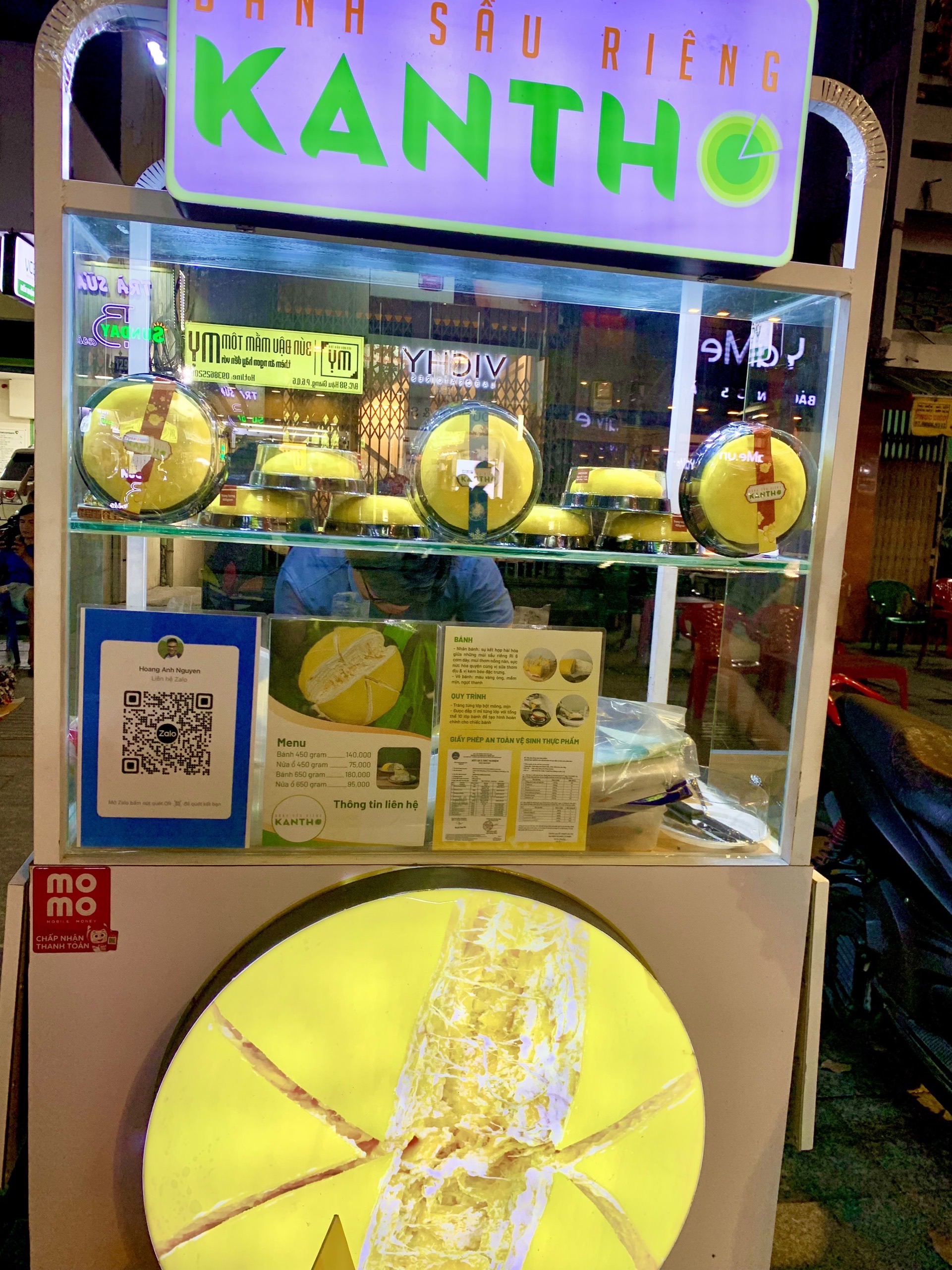 Bánh Crepe Sầu Riêng Nghìn Lớp KANTHO - Hậu Giang